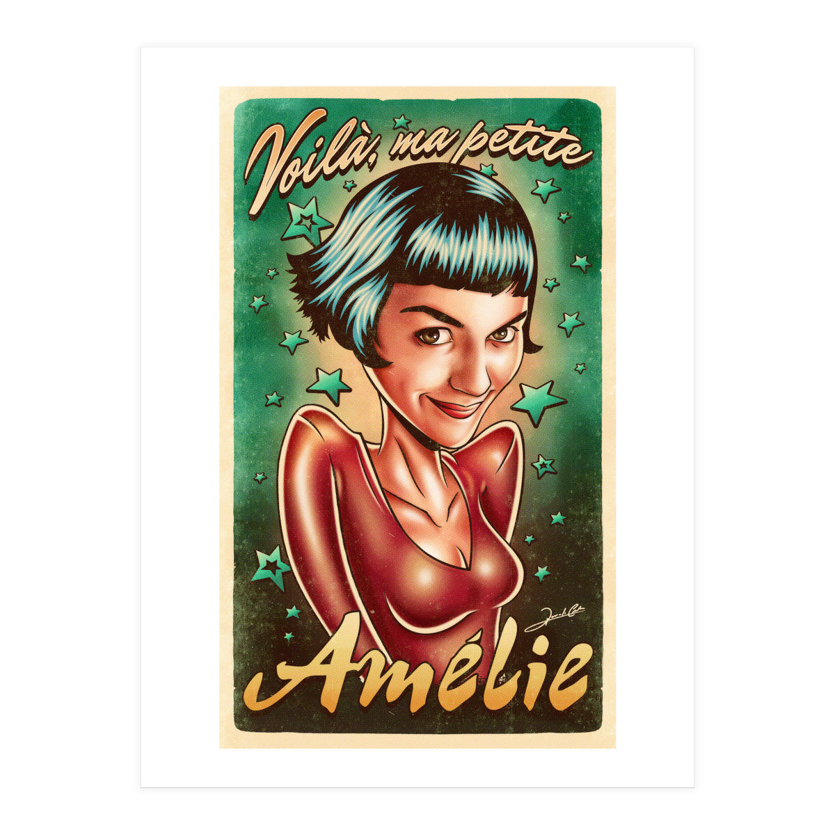 Voila Ma Petite (Print Only)