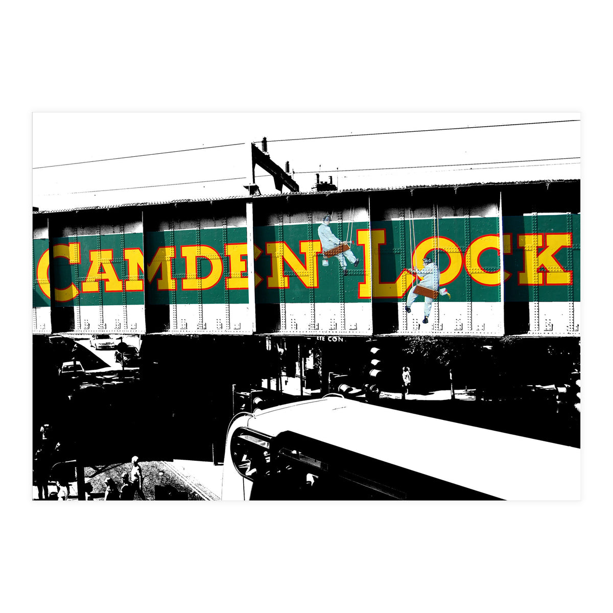 Camden Lock in London  (Print Only)