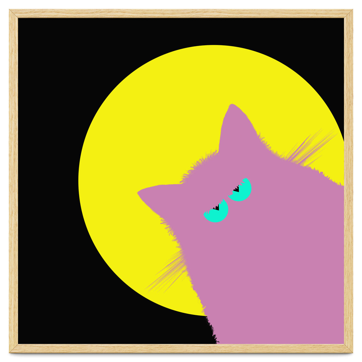 Full Moon Lilac Cat