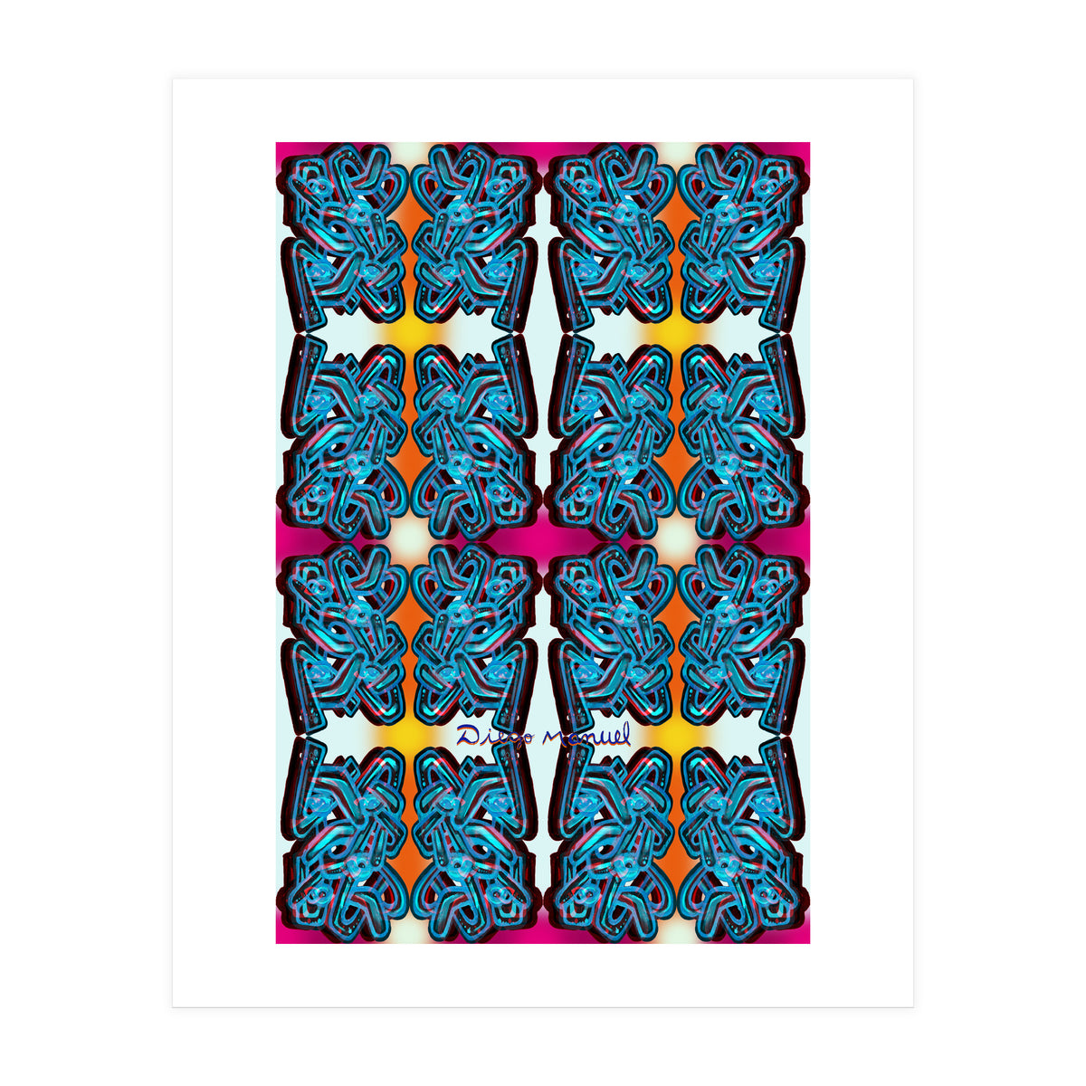 Formas Lenguas Y Ojos E (Print Only)