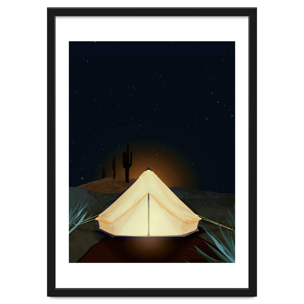 Tent at Night
