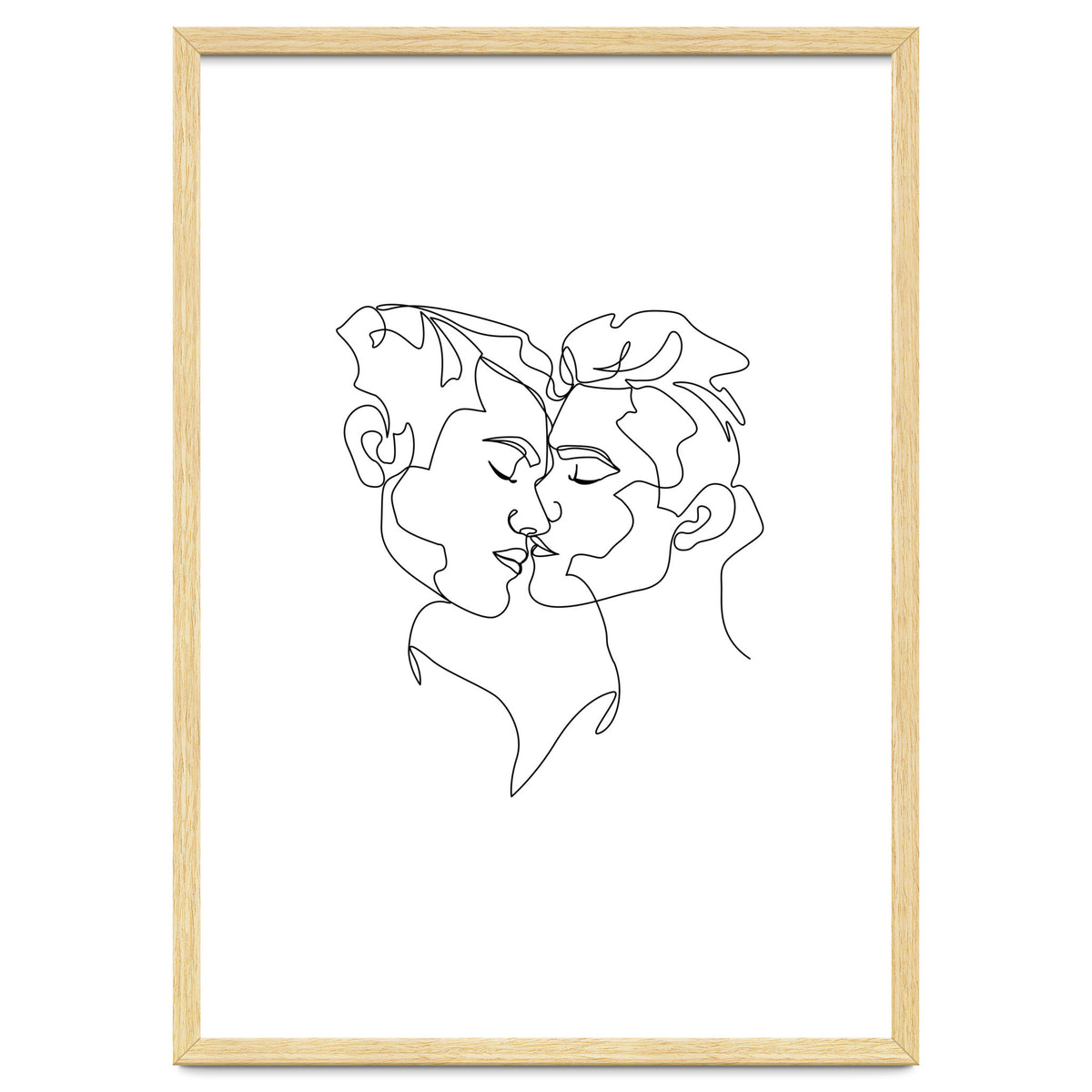 gay love line art