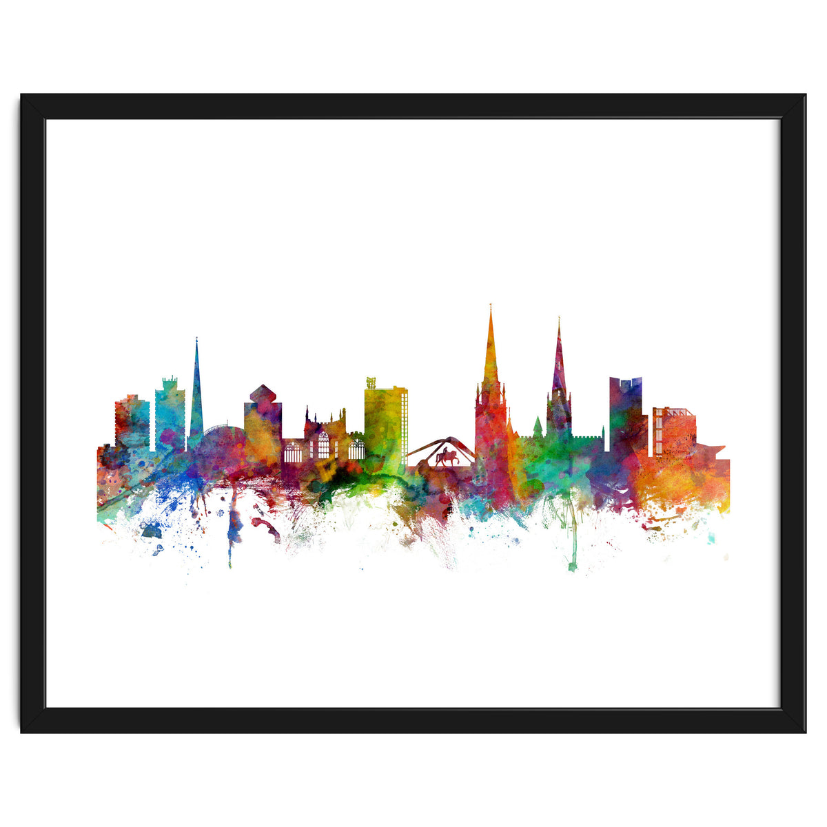 Coventry England Skyline