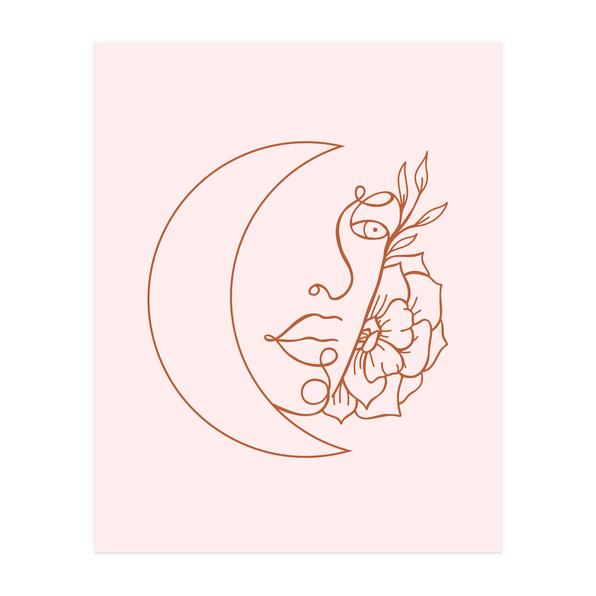 The Lonely Moon (Print Only)