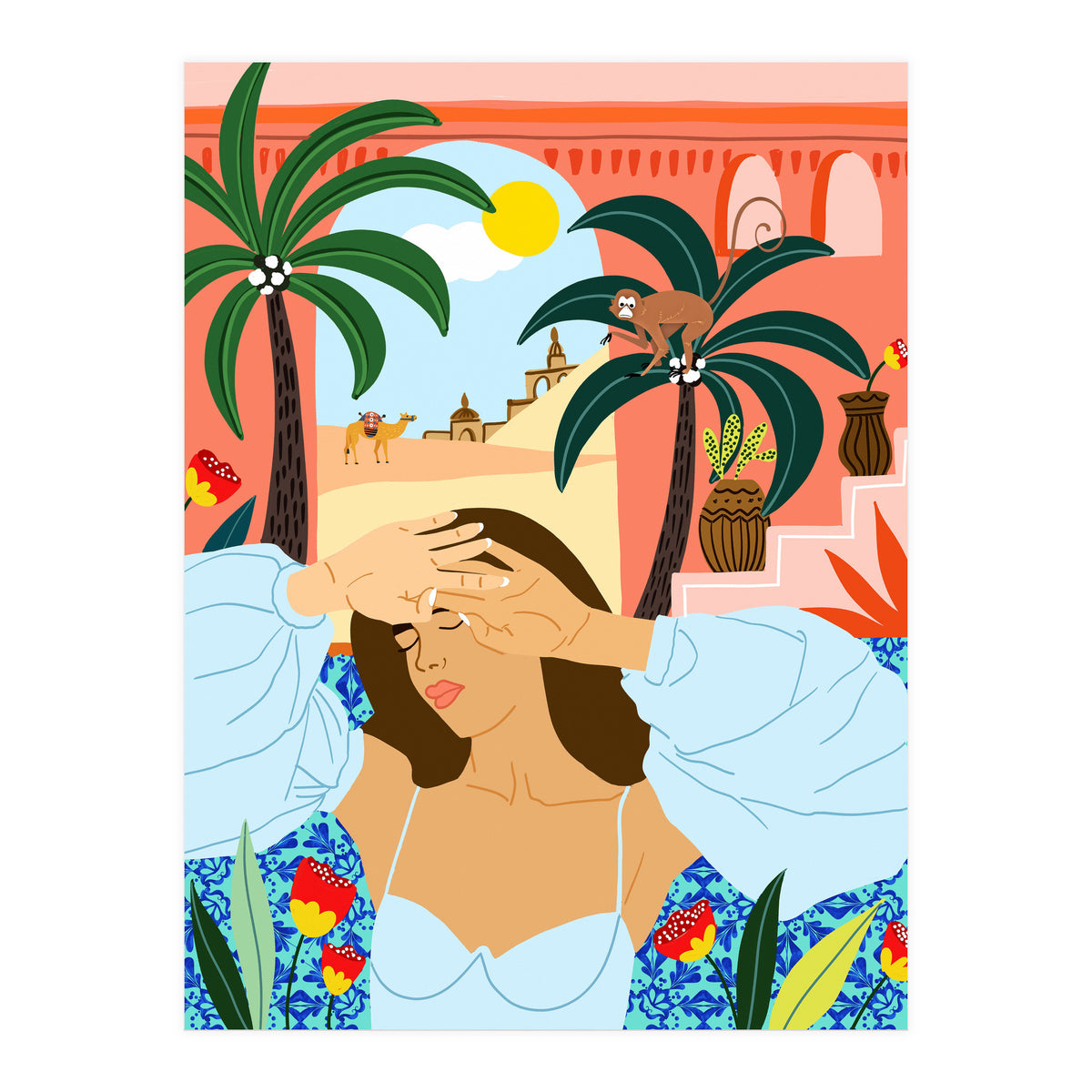 'Cause a little bit of summer is what the whole year is all about (Print Only)