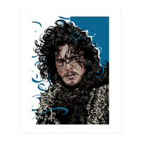 Jon Snow Game Of Thrones (Print Only)