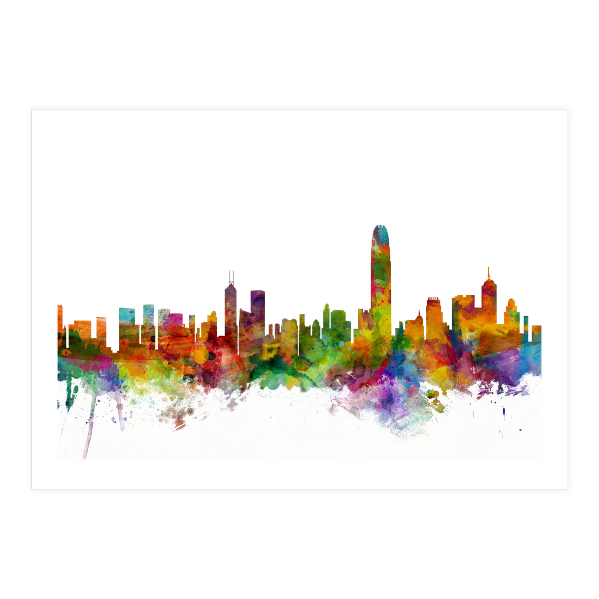 Hong Kong Skyline (Print Only)
