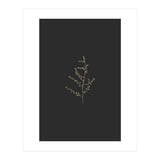 Dainty Botanicals in Gold and Black (Print Only) thumbnail