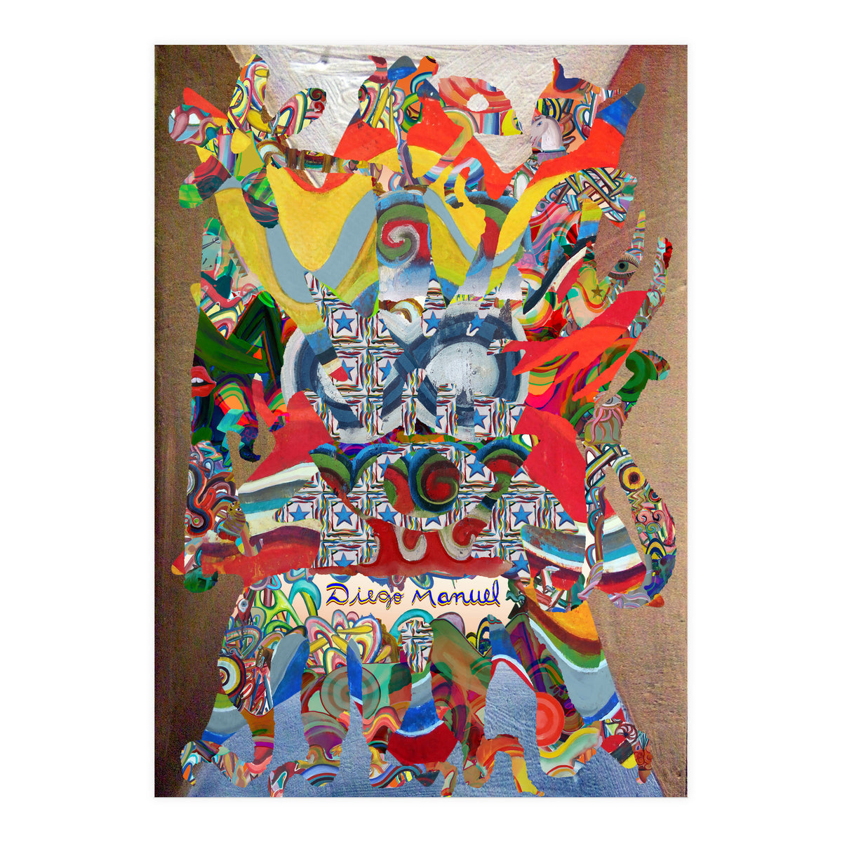 Pop Abstract Escena 2023 25 (Print Only)