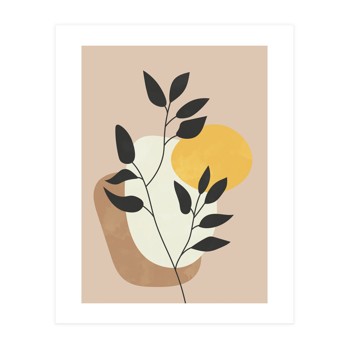 Minimalist Boho Plant (Print Only)