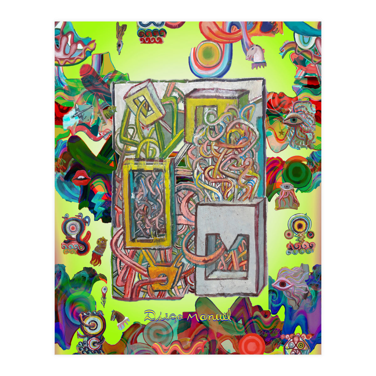 Graffitis 2021 Tapiz 11 (Print Only)