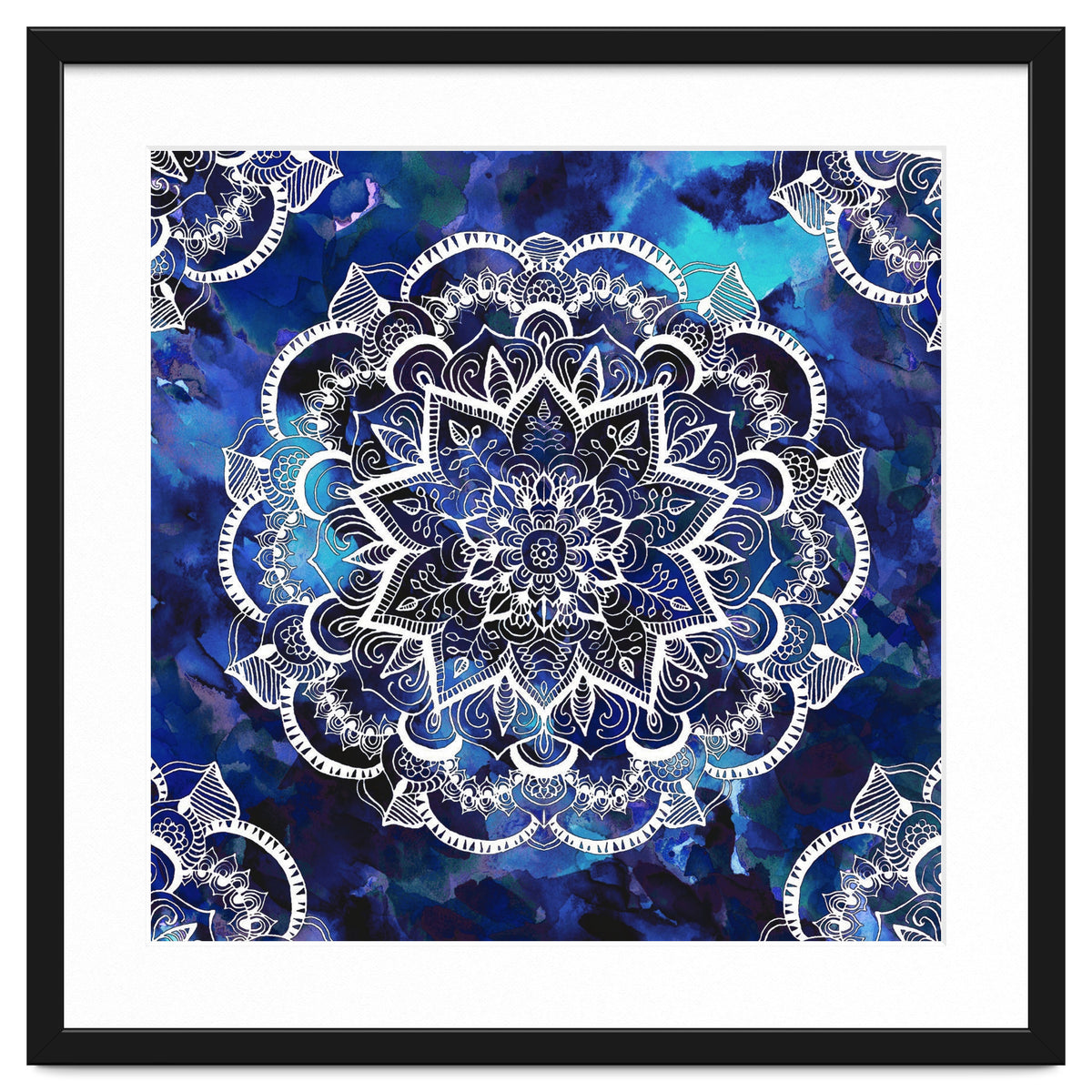 Queen Starring of Mandalas Navy