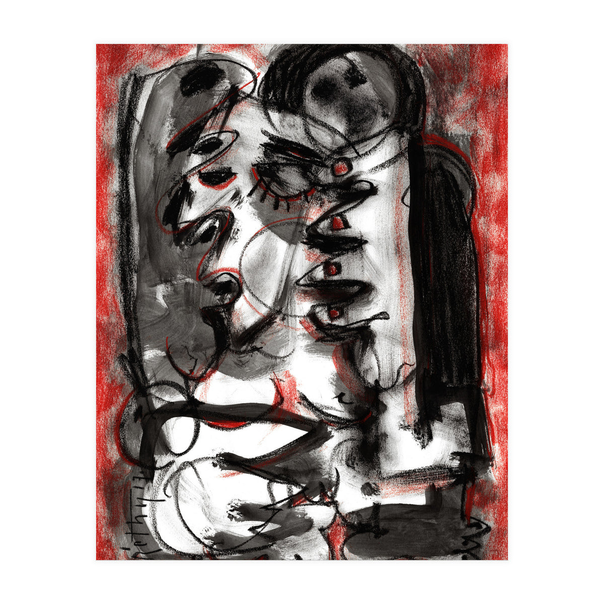 Shame - white background (Print Only)