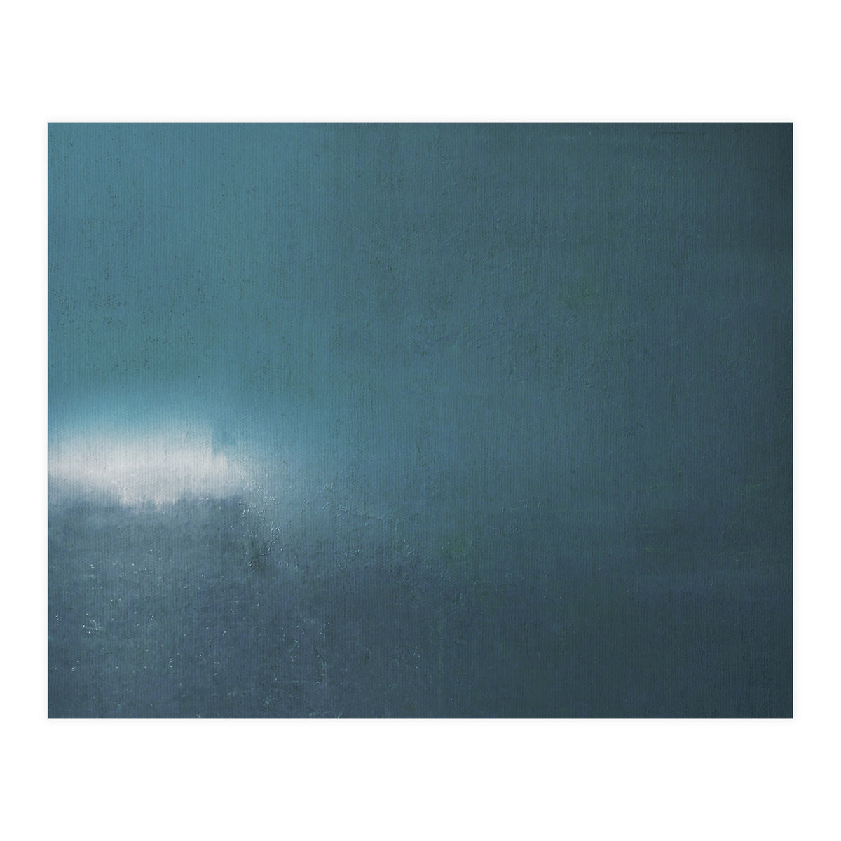 Waves On Breakwater (Print Only)