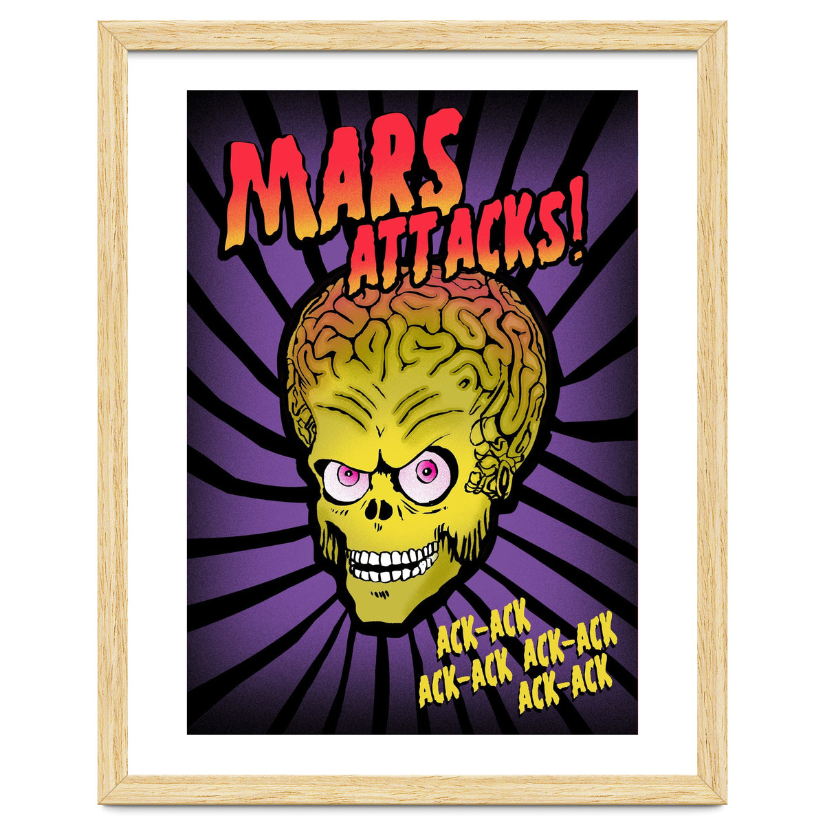 Mars Attacks movie poster
