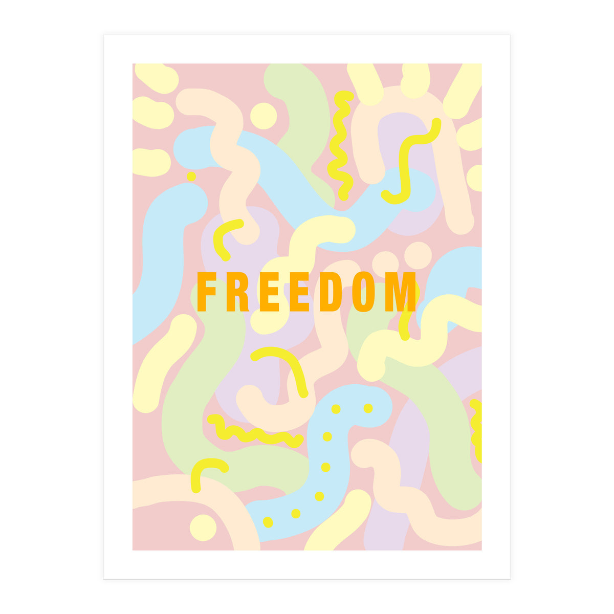 Freedom Swirl Pastel (Print Only)