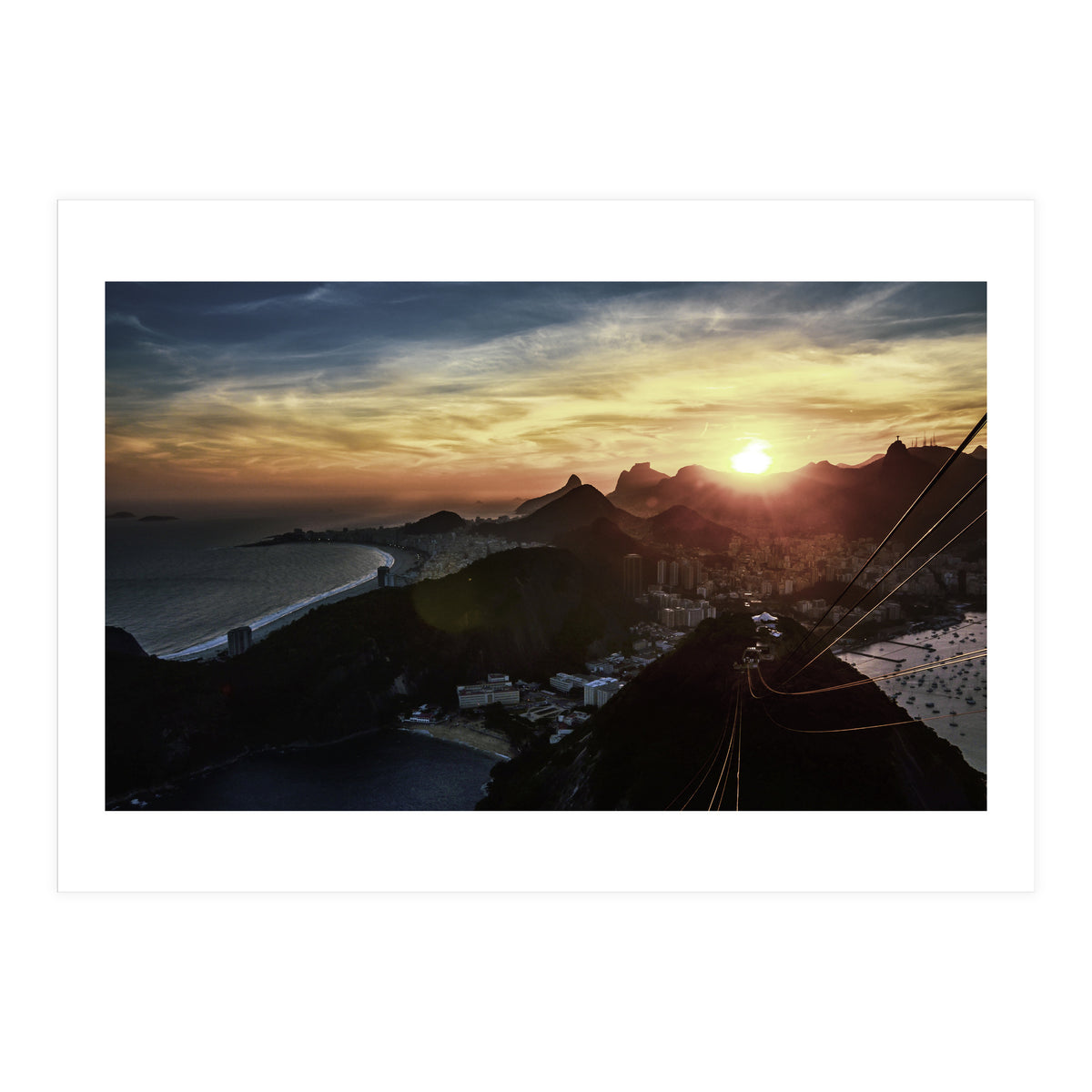 Carioca Sunset 1 3x5 (Print Only)