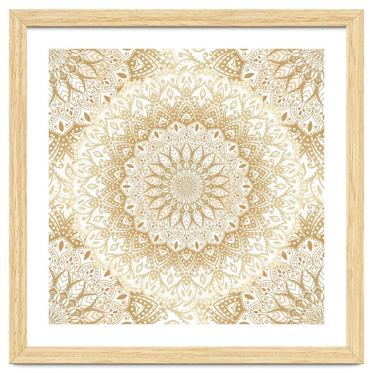 Mandalas For May Gold