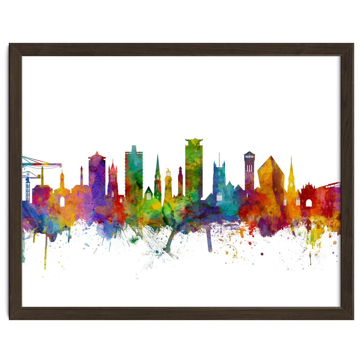 Plymouth England Skyline