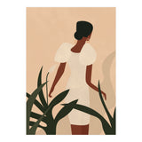 Woman Boho Minimalist Illustration (Print Only) thumbnail