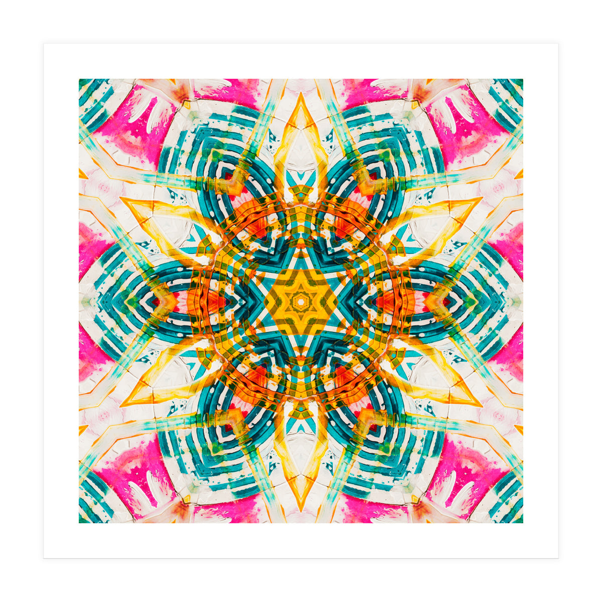 Kaleido Mandala V2 (Print Only)