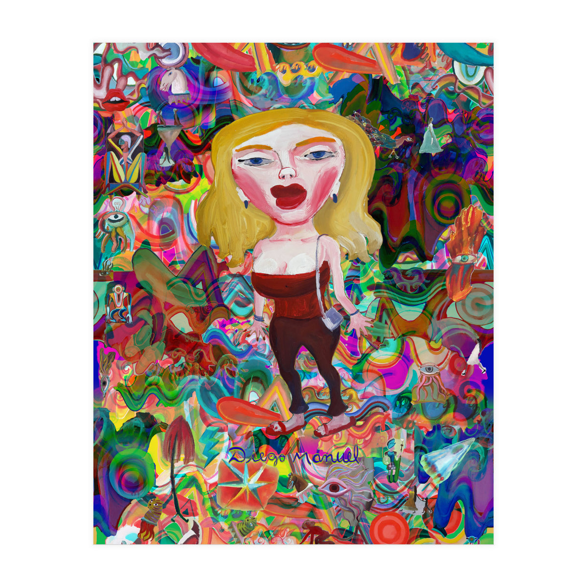 Graffitis 2021 Tapiz 51 (Print Only)