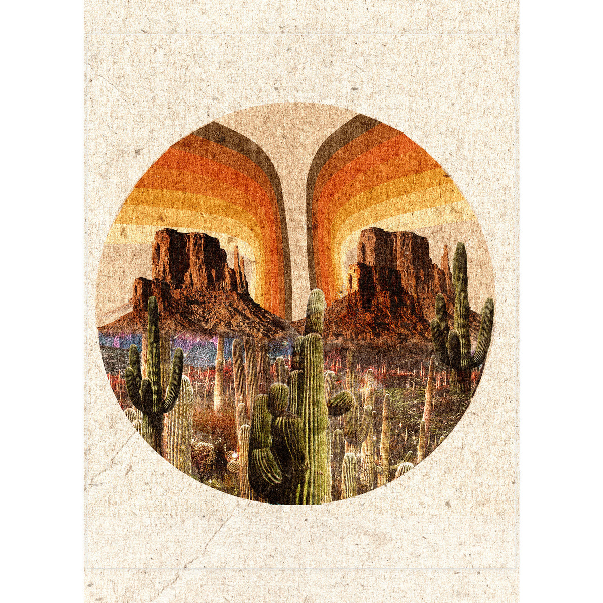 Desert Sunrise (Print Only)