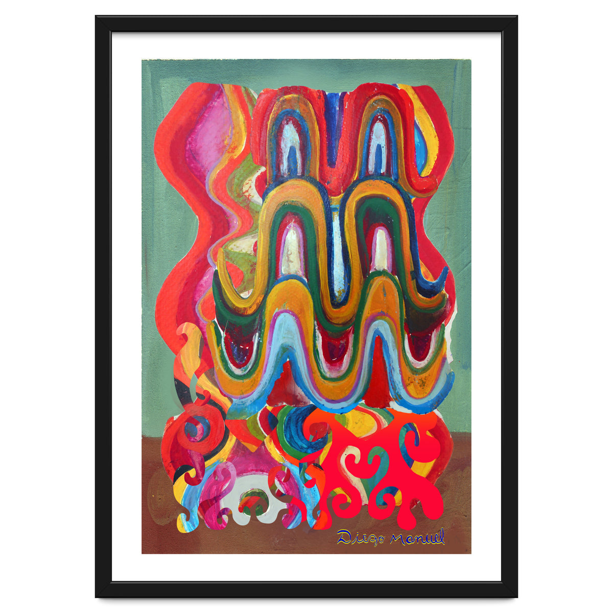 Pop Abstract Asimetrico A1