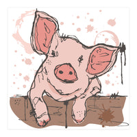 Pig sketch (Print Only)