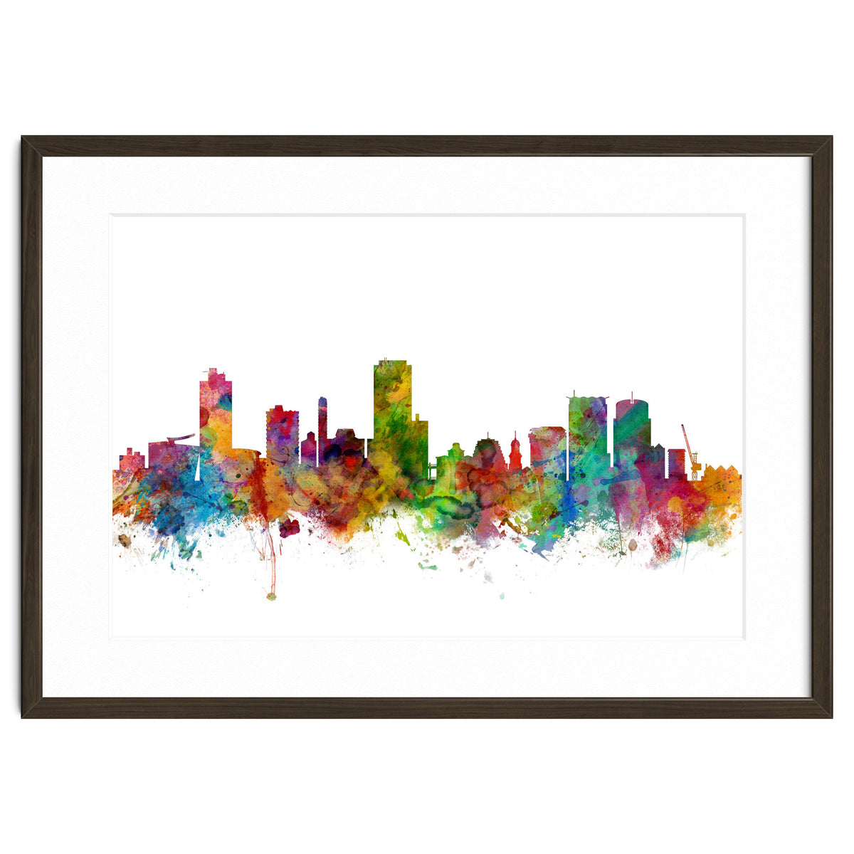 Wellington New Zealand Skyline