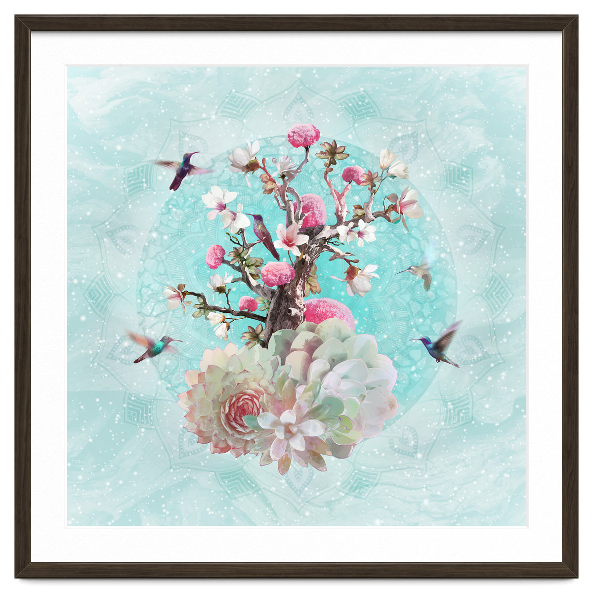 Floral Hummingbird