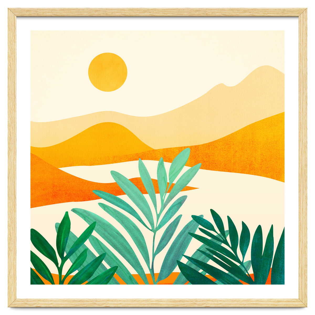 Golden Alpine Sunset