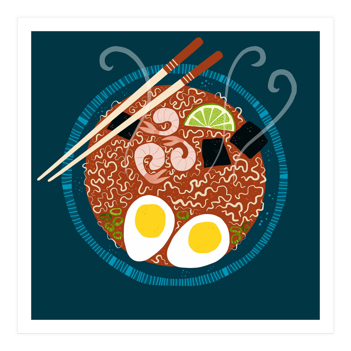 Ramen Noodles (Print Only)