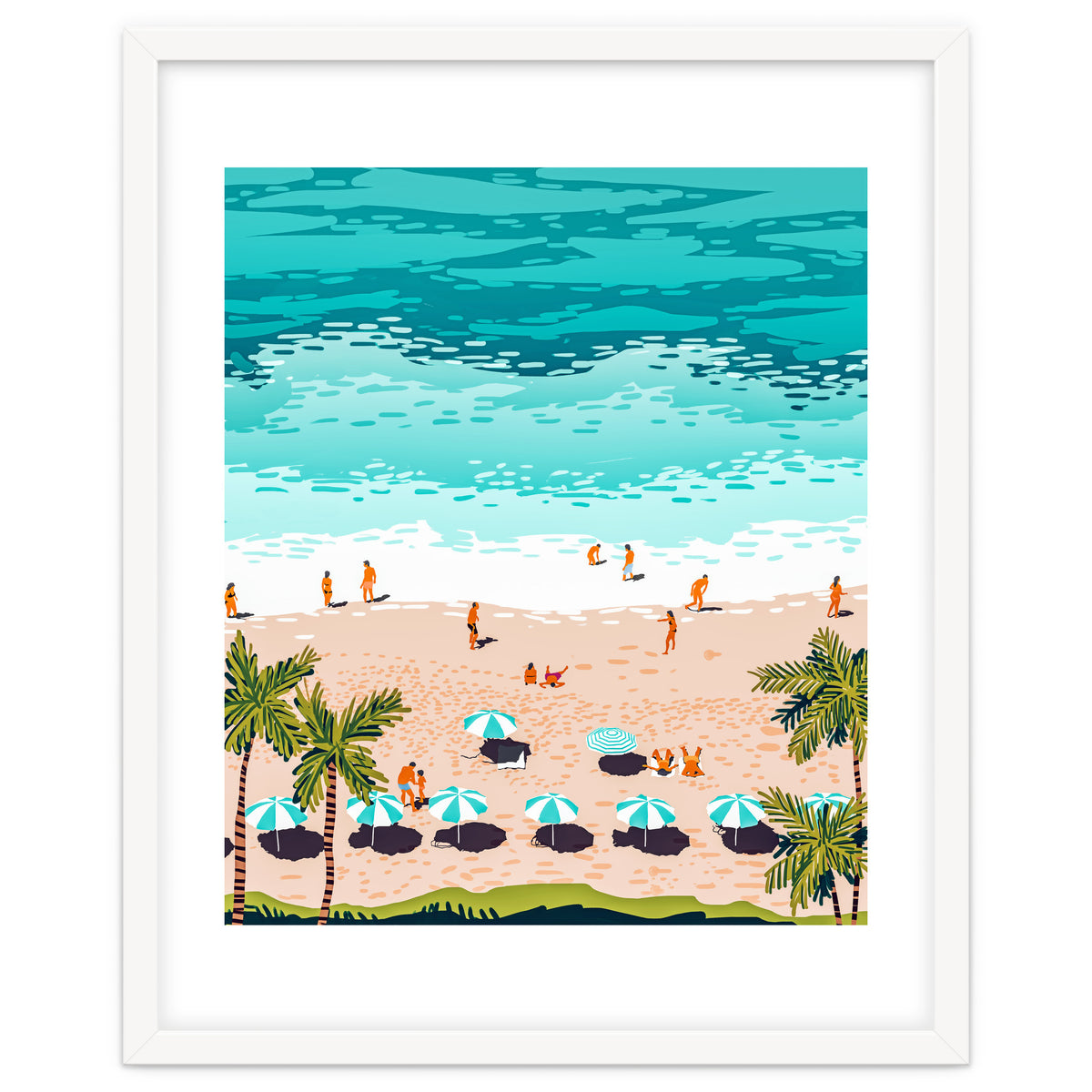 Dream in Colors Borrowed From The Sea | Ocean Tropical Beachy Summer | Swim Surf Travel Vacation