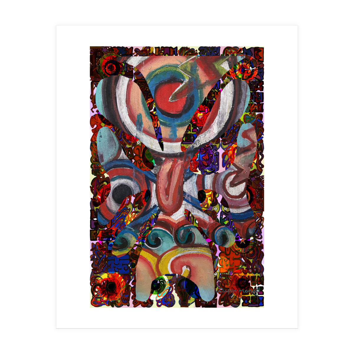 Pop Abstract 2023 Tapiz 27 (Print Only)