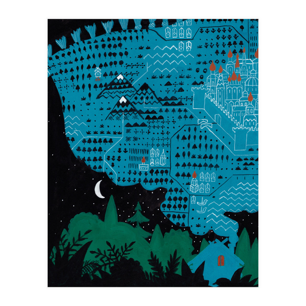 Russian Folk Tales - Go There, I don´t know where, bring me that, I don´t know what (Print Only)