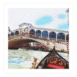 Lovely Gondola Ride Venetian Bridge (Print Only) thumbnail