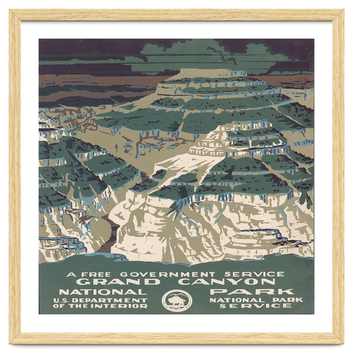 Grand Canyon Vintage Poster