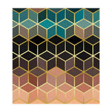 Colorful and golden pattern III (Print Only) thumbnail