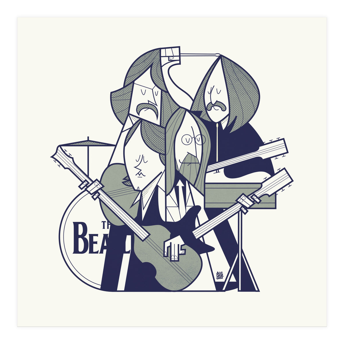 Fab Four (Print Only)