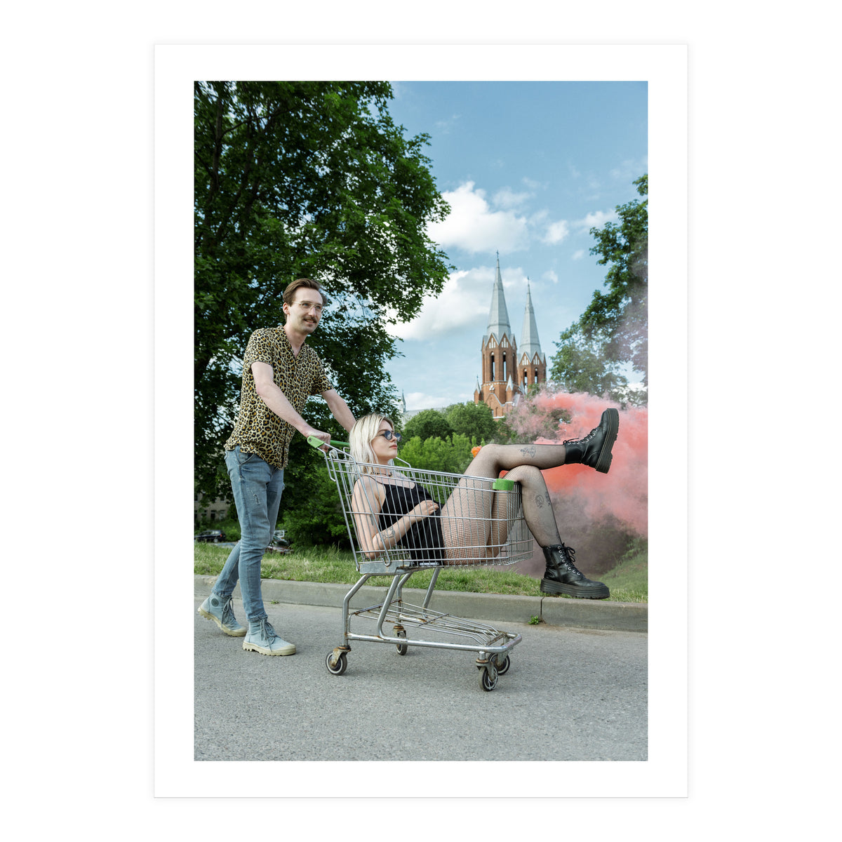 Smokin' Feet (Print Only)