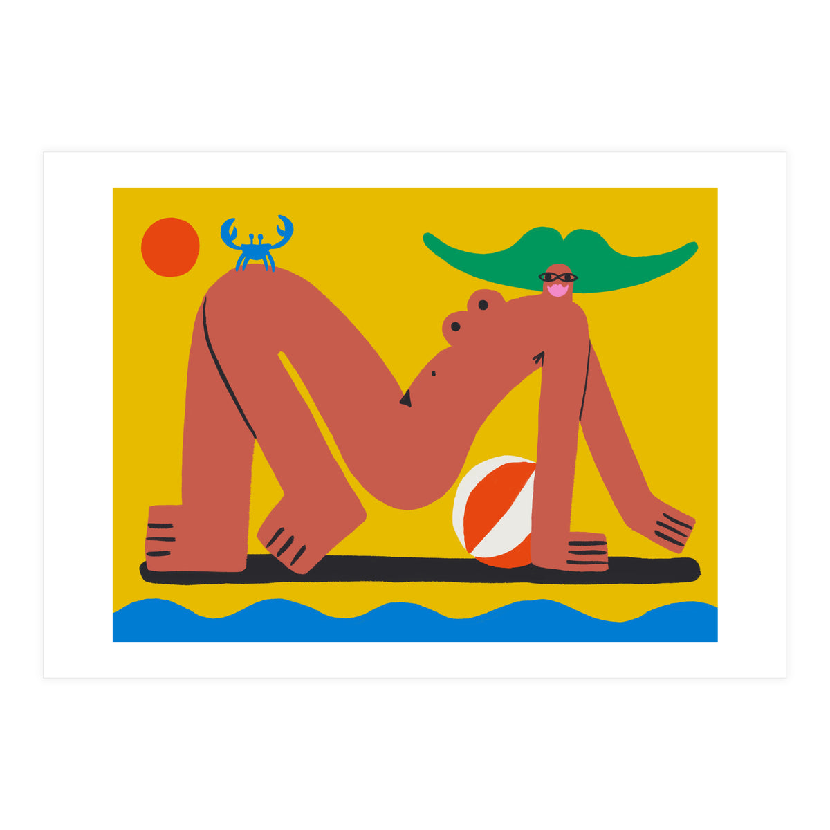 Crabwalk Home To Cuddle Cancer (Print Only)