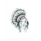 Indian Headdress (Print Only) thumbnail