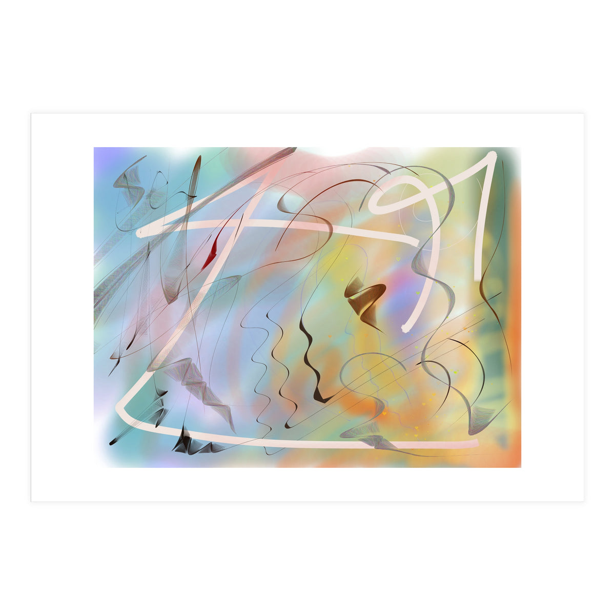 Atmosfera Em Cores (Print Only)