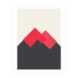 Pastel Mountains II Volcano (Print Only) thumbnail