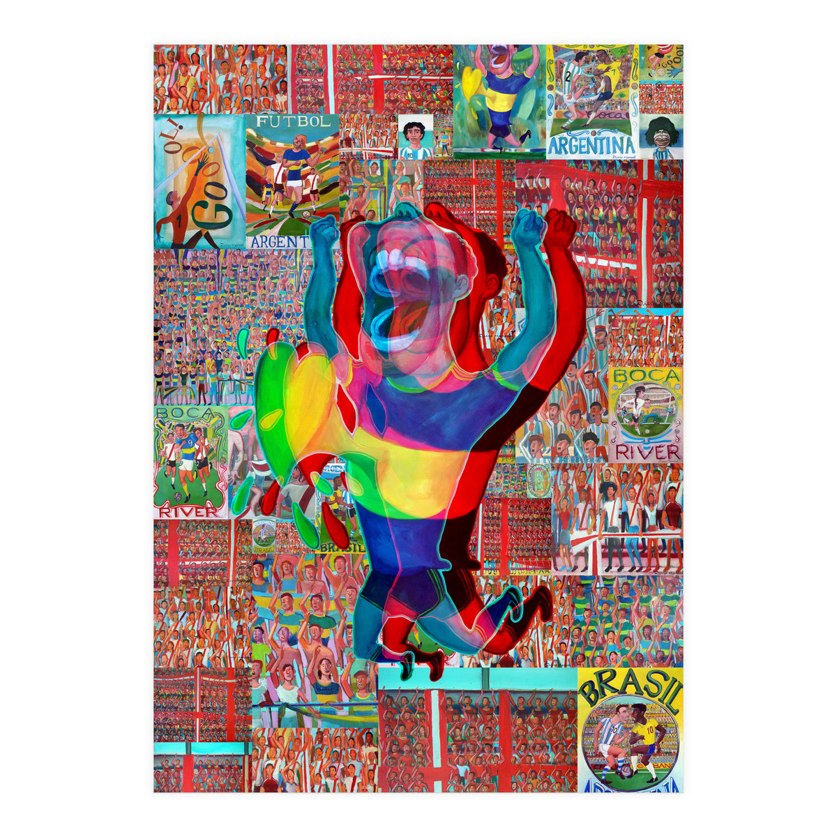 Soccer Pop 5 (Print Only)