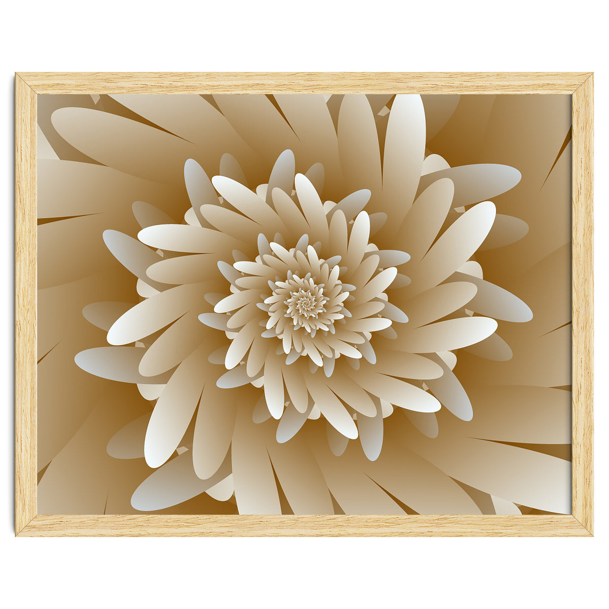 Abstract Digital Floral ART