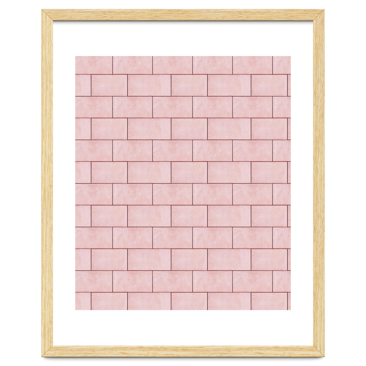 Blush Brick Imperfection