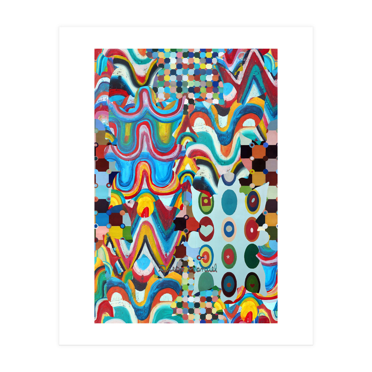 Pop Abstract 2023 Tapiz 77 (Print Only)