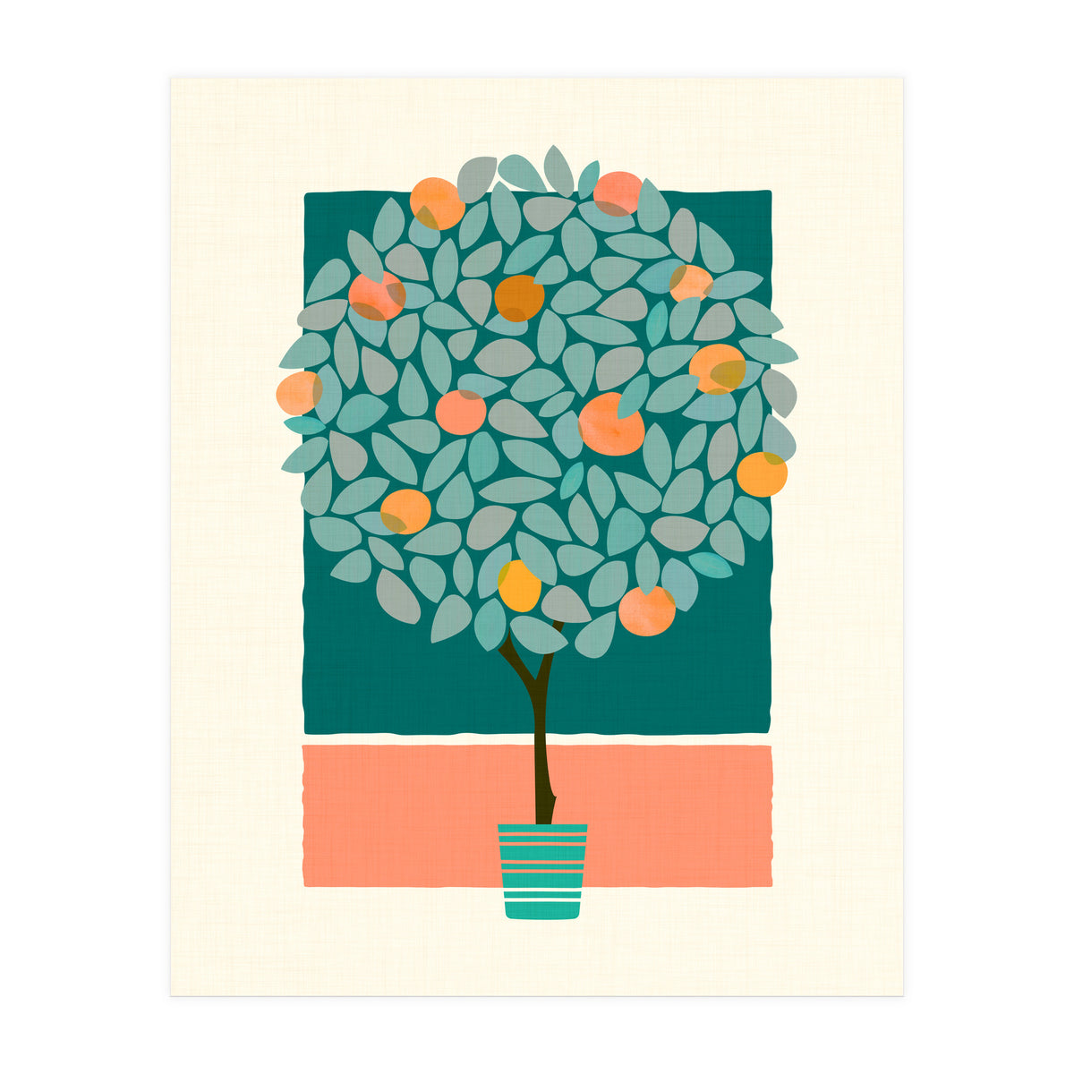 Fruit Tree Topiary (Print Only)